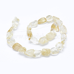 Natural Citrine Beads Strands&nbsp;G-F599-27