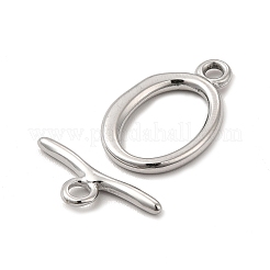 Non-Tarnish 304 Stainless Steel Toggle Clasps&nbsp;STAS-F290-05P