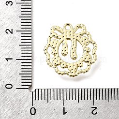 Alloy Rhinestone Pendants&nbsp;FIND-K028-02G