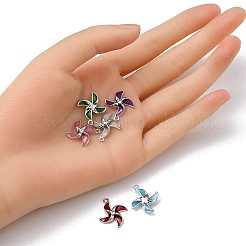 6Pcs Rack Plating Alloy Pendants&nbsp;FIND-YW0002-03