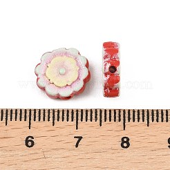 Printed Cinnabar Beads&nbsp;CARL-A001-01D