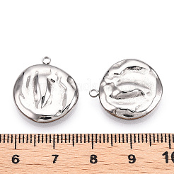 Non-Tarnish 304 Stainless Steel Pendants&nbsp;STAS-T064-12P