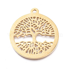 Ion Plating(IP) 304 Stainless Steel Pendants&nbsp;STAS-L245-010A-G
