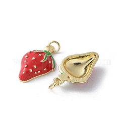 Brass Enamel Pendants&nbsp;KK-D336-04G-02