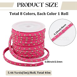 8 Rolls 8 Colors Faux Suede Cord&nbsp;LW-CL0001-06A
