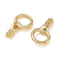 Brass Spring Gate Clasps
&nbsp;KK-CBA50B0-36G