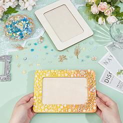 DIY Wooden Photo Frame Stands Material Kits&nbsp;DIY-PH0034-35