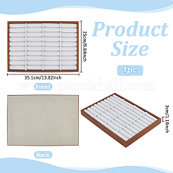 Walnut Wood Jewelry Display Trays&nbsp;AJEW-WH0816-444