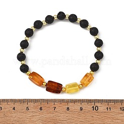 3Pcs 3 Styles 304 Stainless Steel & Brass Charm Bracelets&nbsp;BJEW-JB14082