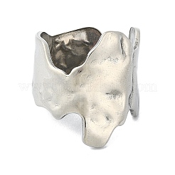 304 Stainless Steel Open Cuff Rings&nbsp;RJEW-M019-60P