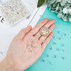 300Pcs 304 Stainless Steel Bead Tips&nbsp;STAS-DC0003-95