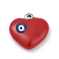 304 Stainless Steel Enamel Pendants&nbsp;STAS-Q350-19P