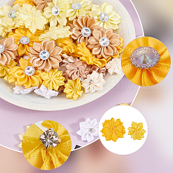 80Pcs 8 Styles Handmade Polyester Costume Accessories&nbsp;DIY-WR0004-28