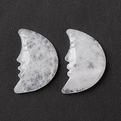 Natural Quartz Crystal Cabochons&nbsp;G-E579-02B