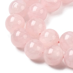 Natural Madagascar Rose Quartz Beads Strands&nbsp;G-B167-A01-10mm