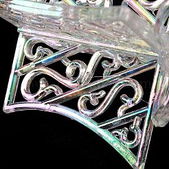 Christmas Transparent Acrylic Big Pendant Decorations&nbsp;HJEW-F017-03