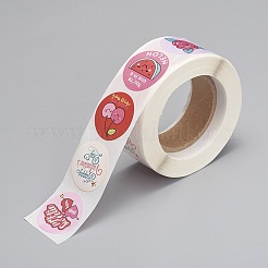 Self-Adhesive Kraft Paper Gift Tag Stickers&nbsp;X1-DIY-G013-A21