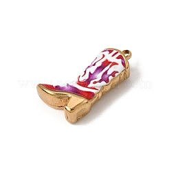 304 Stainless Steel Enamel Pendants&nbsp;SA-CBAA9A2-04G-03