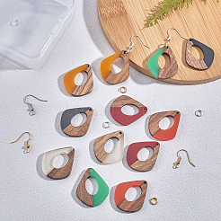 DIY Dangle Earring Making Kits&nbsp;DIY-OC0002-55
