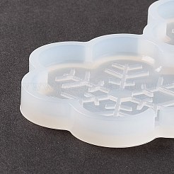 Snowflake Shape Food Grade Silicone Lollipop Molds&nbsp;DIY-D069-15