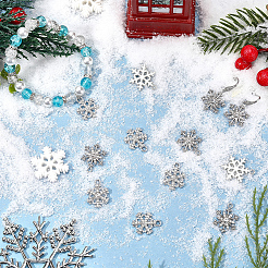 36Pcs 3 Styles Alloy Rhinestone Pendants&nbsp;FIND-SC0020-08