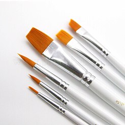 Wooden Paint Brushes Pens Sets&nbsp;AJEW-L072-20
