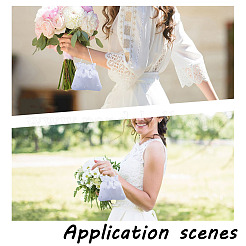 Cloth Bridal Bridesmaid Handbags&nbsp;ABAG-WH0032-122