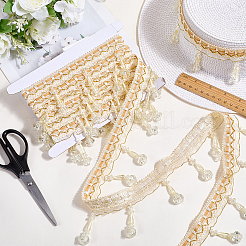 4M Polyester Silk and Plastic Curtain Accessories&nbsp;DIY-CY0002-10A