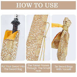 Cloth Sword Knife Protection Bag&nbsp;AJEW-WH20816-182