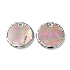 Natural Sea Shell Pendants&nbsp;BSHE-P033-13B-P