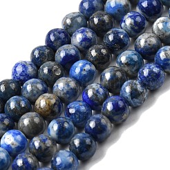 Natural Lapis Lazuli Beads Strands&nbsp;G-G344-A09-6mm