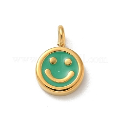 Ion Plating(IP) 304 Stainless Steel Enamel Charms&nbsp;STAS-G351-04G