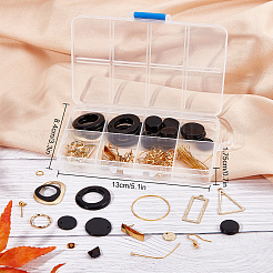 DIY Geometry Dangle Earring Making Kits&nbsp;DIY-SC0019-59