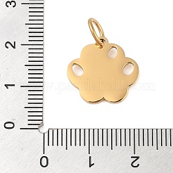 304 Stainless Steel Rhinestone Pendants&nbsp;STAS-M063-01G