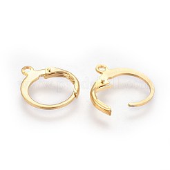 304 Stainless Steel Leverback Earring Findings&nbsp;STAS-I100-19G
