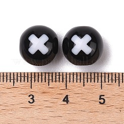 Two-tone Acrylic Beads&nbsp;LS-OACR-U003-14