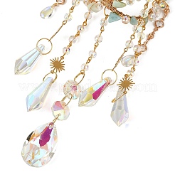 Wire Wrapped Raw Natural Amazonite Suncatcher&nbsp;RN-T001-02A