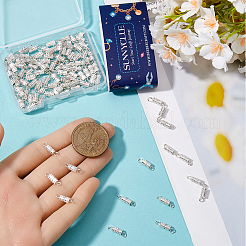 100Pcs Alloy Screw Clasps&nbsp;FIND-SC0012-07S