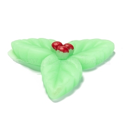 Christmas Theme Leaf Shape Stress Toy&nbsp;AJEW-P085-11