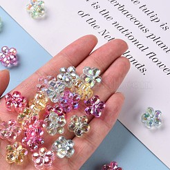 Transparent Acrylic Beads&nbsp;X-TACR-S154-34C