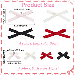 Styles Bowknot Polyester Alligator Hair Clips&nbsp;PHAR-SP0001-11