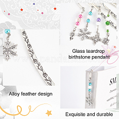 Glass Beaded Bookmarks&nbsp;AJEW-AB00003