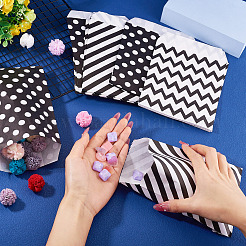 45Pcs 3 Styles Rectangle Kraft Paper Bags&nbsp;CARB-TA0001-14A