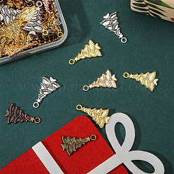 98Pcs 7 Colors Tibetan Style Alloy Pendants&nbsp;FIND-CA0011-20