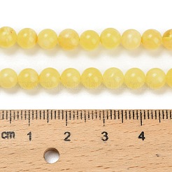 Natural Beeswax Beads Strands&nbsp;G-Z100-A01-6mm