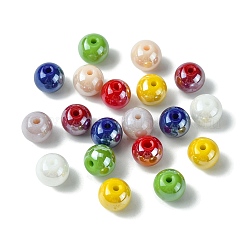 160Pcs 8 Colors Electroplate Opaque Glass Beads Strands&nbsp;GLAA-FS0001-74