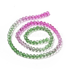 Transparent Glass Beads Strands&nbsp;GLAA-L045-02A-04