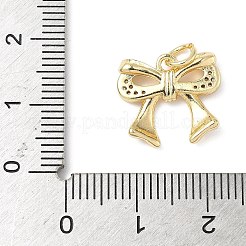 Brass Micro Pave Cubic Zirconia Pendants&nbsp;ZIRC-I356-05G-03