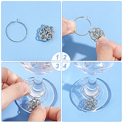 120Pcs 316 Surgical Stainless Steel Hoop Earring Findings&nbsp;STAS-UN0043-03