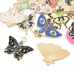 Alloy Enamel Pendants&nbsp;AL-CBAABEF-01